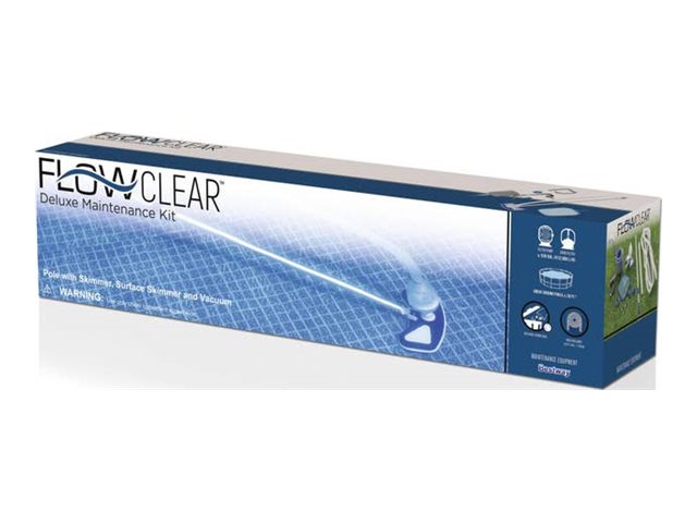 FlowClear Deluxe Maintenance Kit - Poolrengöringskit | Trädgården - Pools & Vatten spel - Vattenvård | GameStuff