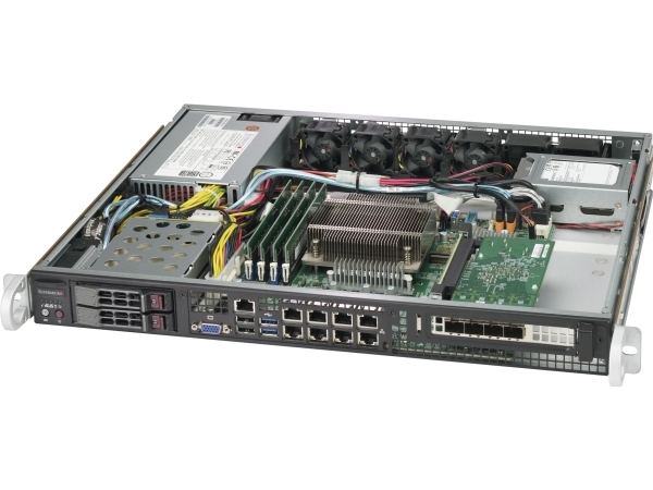 Supermicro Superchassis 513btqc 350b Intel/amd Rack 1u Svart Hdd Lan Energiljus 350 W 100 240 V