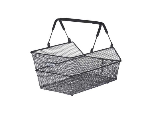 Basil Cento Multi System, Bagside, Cykelkurv, Stål, Sort, 5 kg, 450 mm