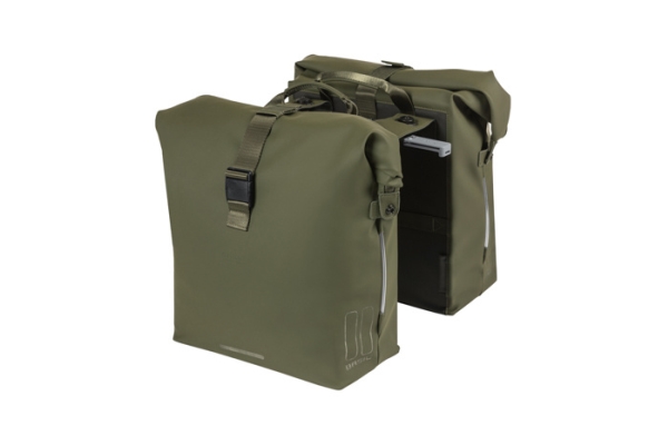 Basil Soho, Hinten, Fahrradtasche, Polyurethan, Grün, 41 L, 10 Kg