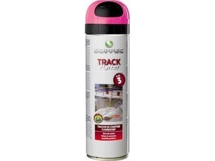 SOPPEC SPRAY TIL OPMÅLING AF SPORMARKERINGER PINK 500 ML