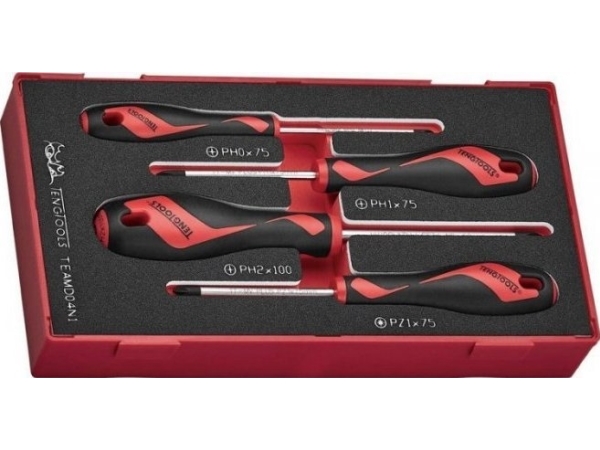 Teng Tools Teamd04n1 Zählschrauben, 4 Pack (1 Kpl)