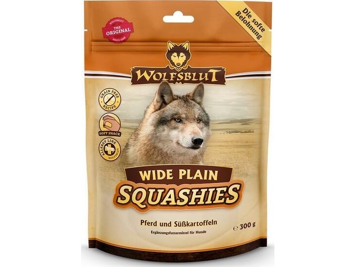 Wolfsblut Dog Squashies Wide Plain Kaustangen/Leckerli Für Hunde 300 G