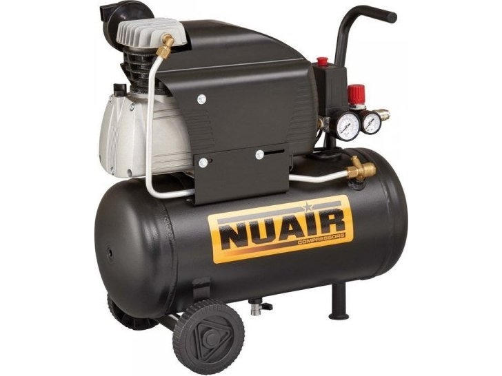 Nuair Automotive Kompressor Ölkompressor 24L 8 Bar 2Hp (1 Sku)