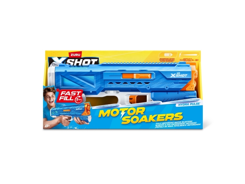XSHOT Water Hydra Pulse Motor Soaker | Utomhusleksaker - Glasögon & Dykmaske - Vattenpistoler | GameStuff