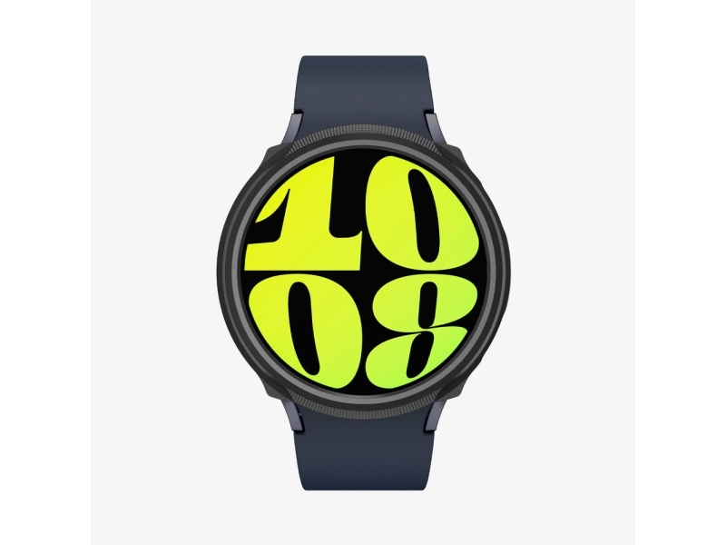 Spigen Liquid Air Ask Smartwatch Svart Samsung Galaxy Watch 7 44mm Termoplastisk Polyuretan Tpu