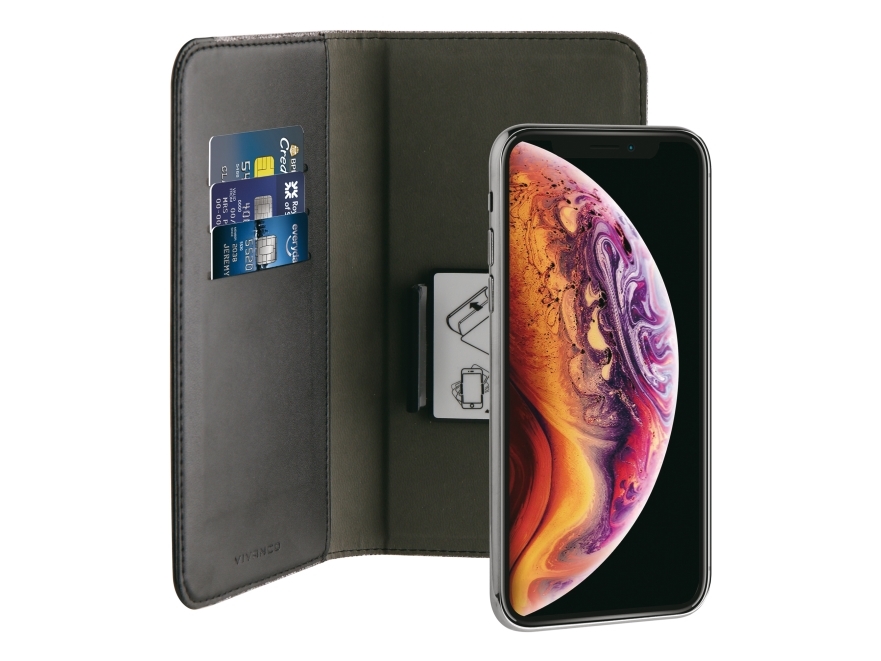 Vivanco Universal, Folio, Varje varumärke, 15,8 cm (6.2), Svart, Grå | Tele & GPS - Mobil tillbehör - Skydd & Väskor | GameStuff