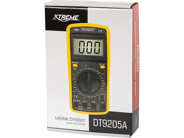 Puhallus Digitaalinen mittari DT9205A