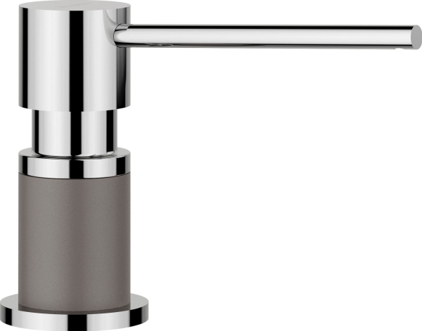 Blanco LATO -annostelija Silgranit-Look tulivuorenharmaa/kromi