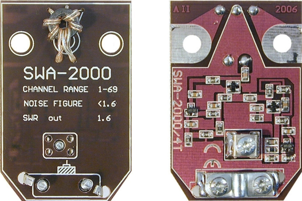 RTV-antenne Blow 16481# Antenneforstærker swa-2000 /4t