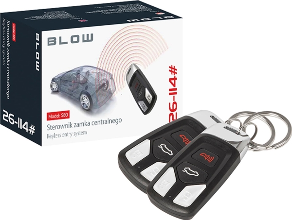 Blow 26-114# Kaukosäädin centr.blow s80 -lukolle