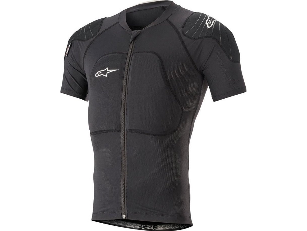 Alpinestars kortärmad skyddsväst ALPINESTARS PARAGON LITE PROTECTION SS JACKET, Svart, Level 1 Protection Storlek: S | Cykling - Kläder - Skydd | GameStuff