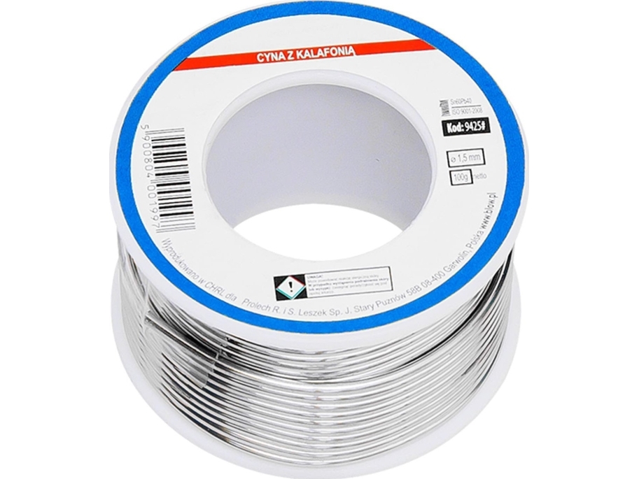 Puhallus Hartsiseos TINOL Sn60Pb40 1.50mm 100g