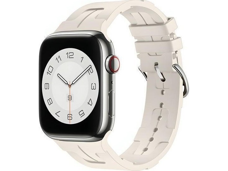 Beline Beline Pasek Apple Watch Silicone Ultra 38/40/41Mm Beżowy /Starlight Box