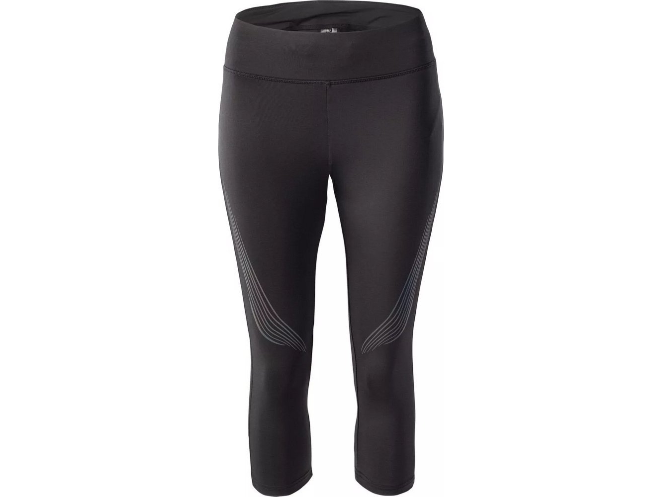 Iq Damen-Leggings Nukia 3/4 Wmns, Schwarz Größe Xs