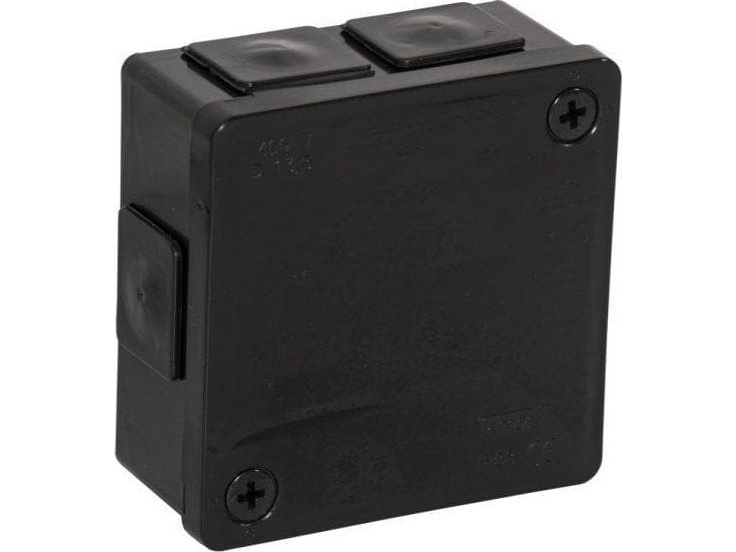 Viplast Unterputzdose Mit Klemmen 6 Einführungen Vp-22 Czarna Ip55 86X86x40mm 022-55