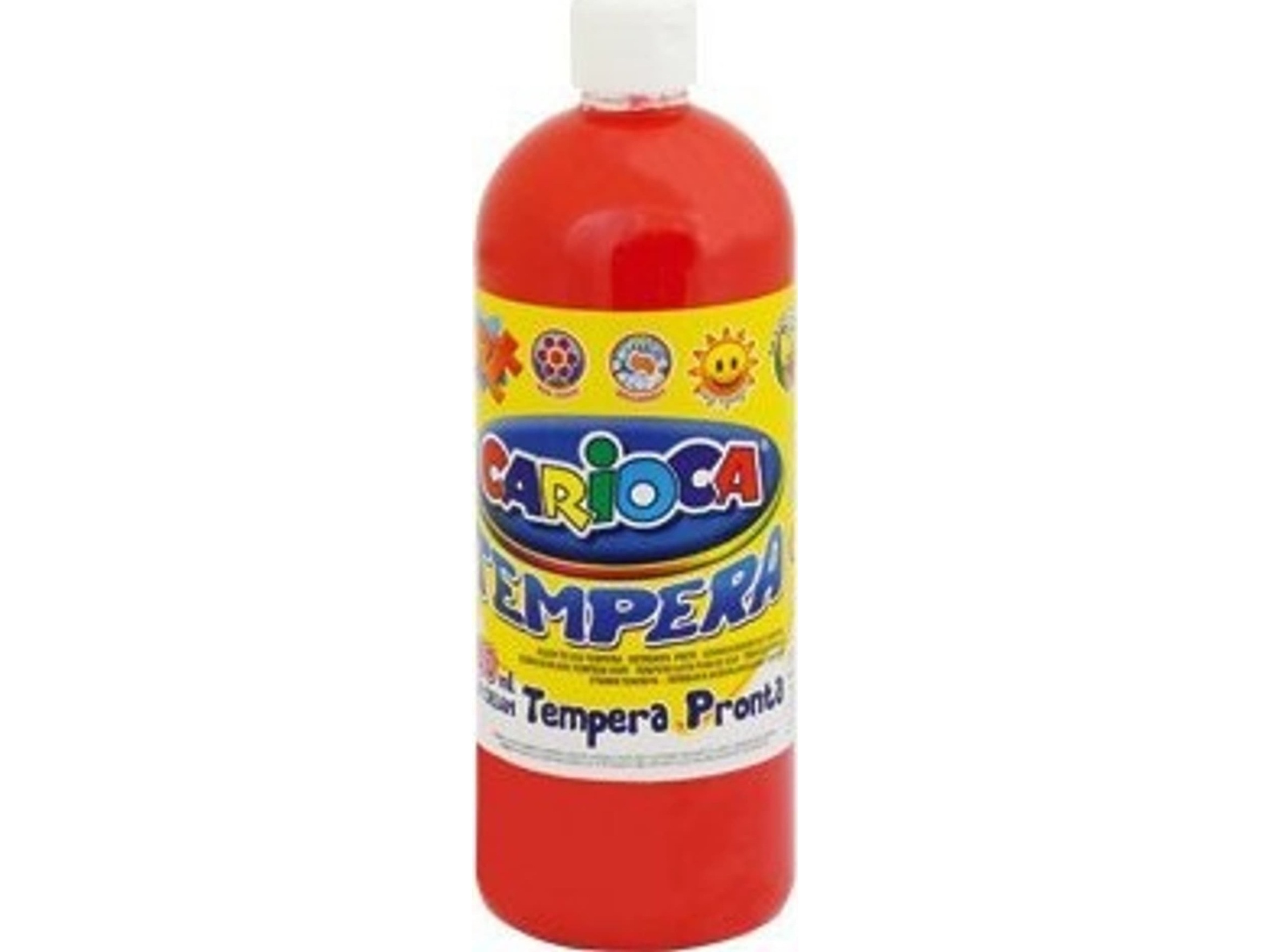 Carioca Färg CARIOCA TEMPERA 1000ml röd 170-1444 / 170-2643 | Skola & Hobby - Konstmaterial - Akvareller och vattenfärger | GameStuff