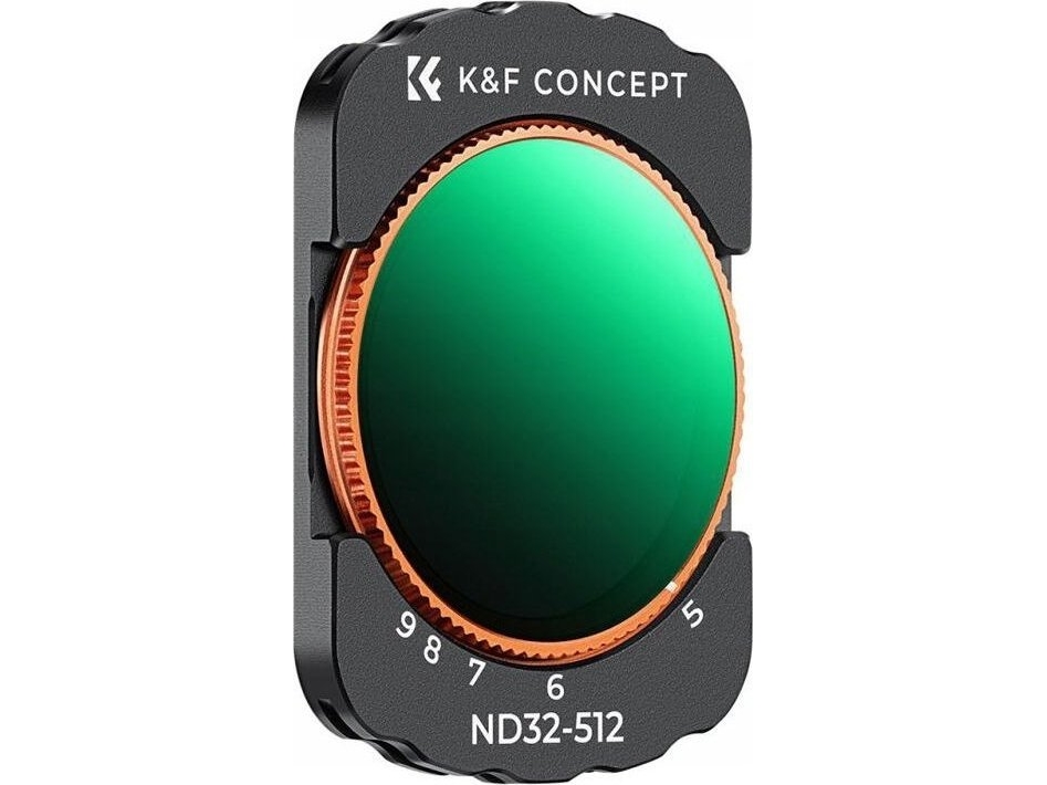 Kf Filter Nd Grau Einstellbar Nd32-Nd512 Für Dji Osmo Pocket 3 Hd Mc Nano X K&Ampf / Kf01.2545