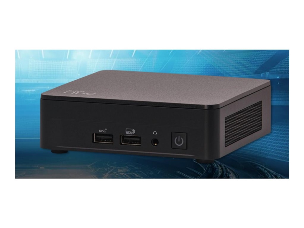 Intel Next Unit of Computing 13 Pro Kit - NUC13ANKi7 - Barebone - Slim Chassis 1 x Core i7 1360P / upp till 5 GHz - RAM 0 GB - UHD Graphics - Gigabit Ethernet, 2.5 Gigabit Ethernet, IEEE 802.11ax (Wi-Fi 6E), Bluetooth 5.3 | Datorer & Surfplattor - Stationära datorer - Barebones | GameStuff