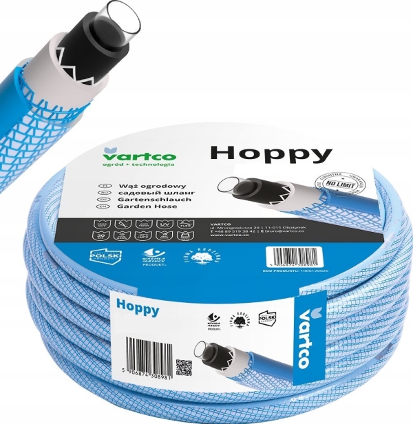 Agaplast Garden Hose Vartco Hoppy 3/4  " 30m