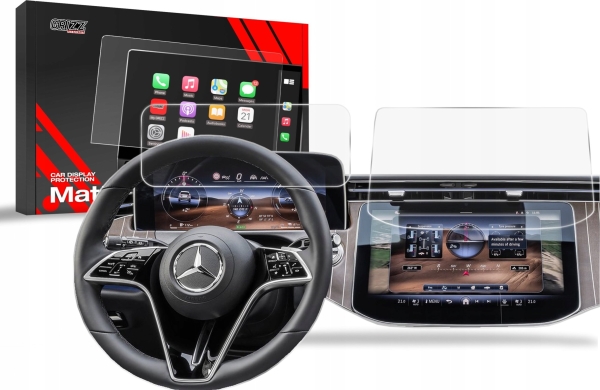 Grizzglass Folia Matowa Grizzglass Cardisplay Protection Do Mercedes E Klasa W214 Widescreen 2023-2024 [2W1]