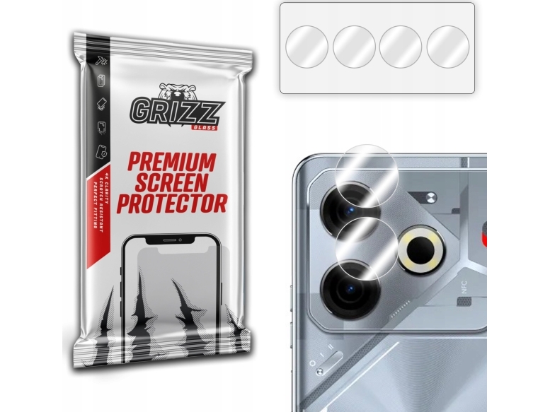 Grizzglass Hybridglass Kameraglas Til Tecno Pova 6 Neo