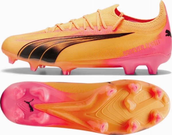 ULTRA Ultimate FG/AG / Q2 24, fotballsko gress og kunstgress, herre Sun Stream-PUMA Blac