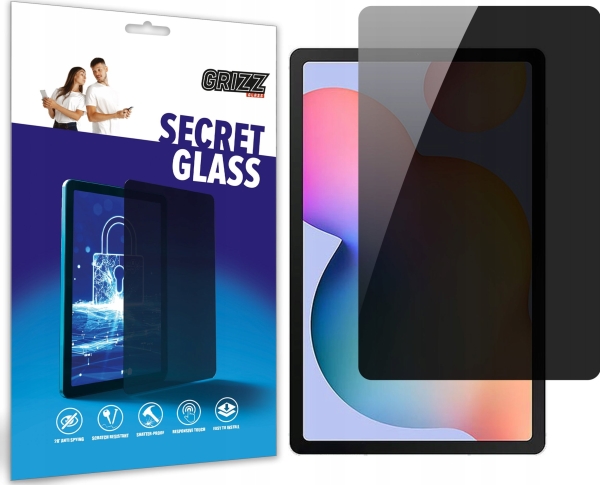 Grizzglass Privatlivs-/Kikskærm Secretglass Til Samsung Galaxy Tab S6 Lite
