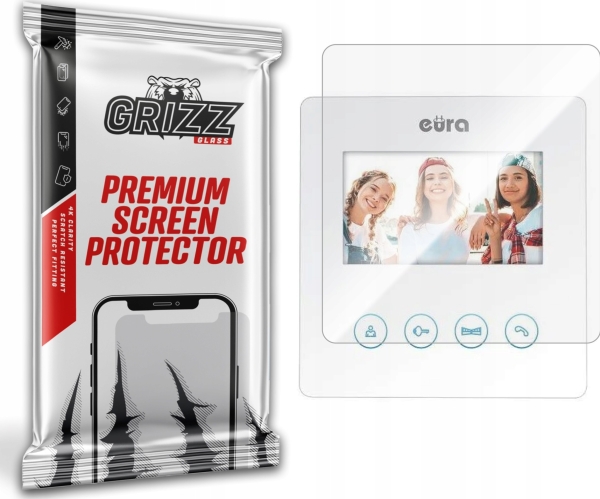 Grizzglass Ceramicfilm Keramisk Film Til Eura Atira Vdp-52A3 Video Dørtelefon
