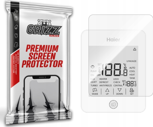 GrizzGlass CeramicFilm för kontrollpanel för Haier SUPER AQUA MONOBLOK