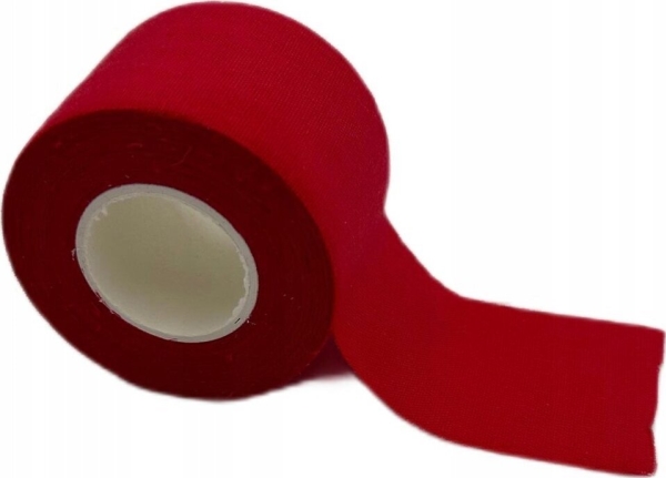 Dunlop TASMA sportstape kinesiologisk 7,3 m x 3,8 cm Dunlop rød