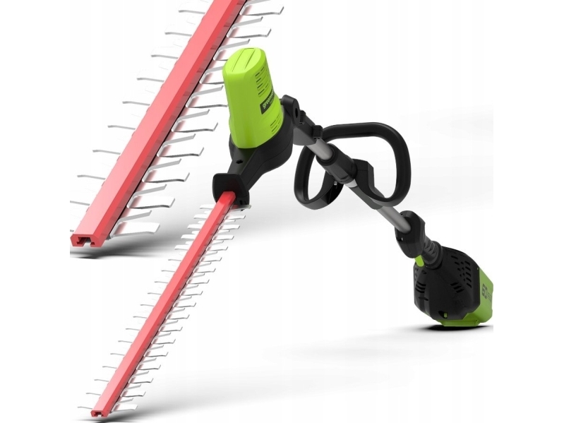 Greenworks Gd60pht51 Hækkeklipper Med Stang 60V -Uden Batteri Og Lader - Solo