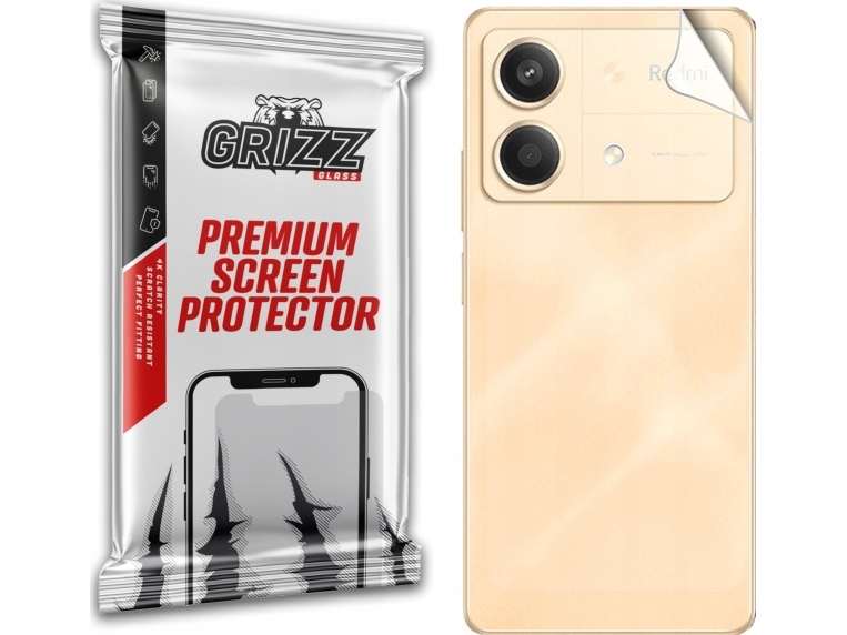 Grizzglass Ultraskin Baksidesfolie För Xiaomi Poco X6 Neo