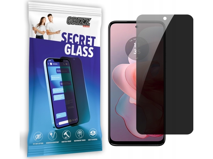 Grizzglass Secretglass Privatlivsglas Til Motorola Moto G Power 2024