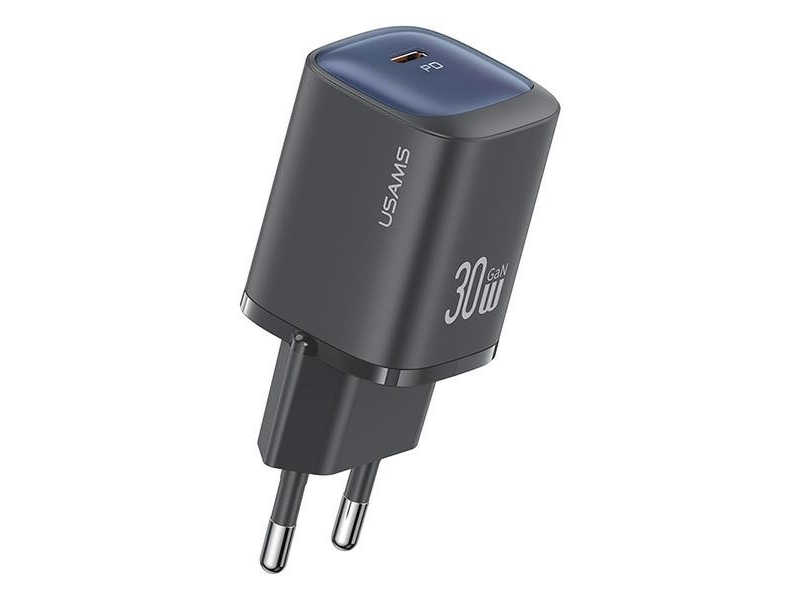 30W Gan Usb-C Schnellladegerät Schwarz