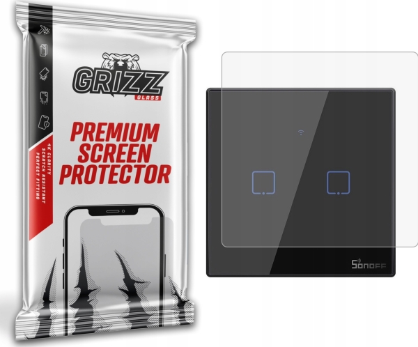 Grizzglass Paperscreen Mat Film Til Sonoff T3 Eu Tx Smart Lyskontakt Im190314019