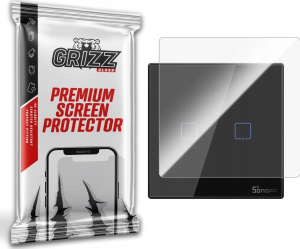 Grizzglass Ceramicfilm Til Smart Lyskontakt Sonoff T3 Eu Tx Im190314019