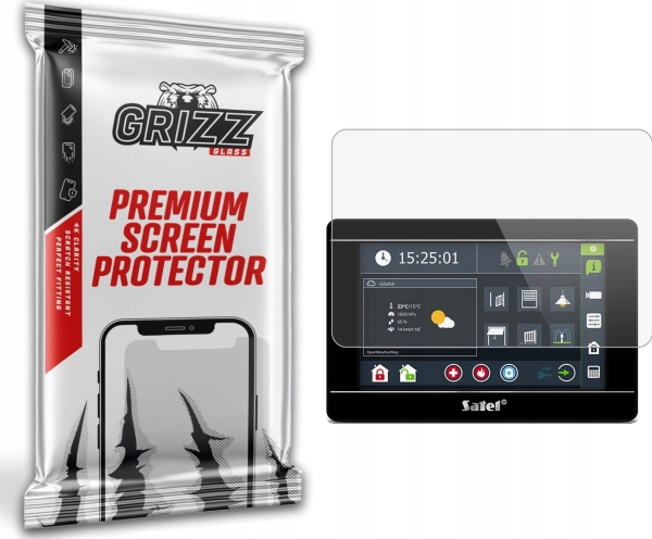 Grizzglass Mat Folieskærm Paperscreen Til Satel Int-Tsi-B Manipulator-Alarm