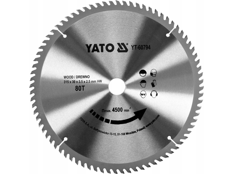 YATO sticksågblad 315x30 mm 80-tand 60794 | Elverktyg - Sågblad - Sticksågsblad | GameStuff
