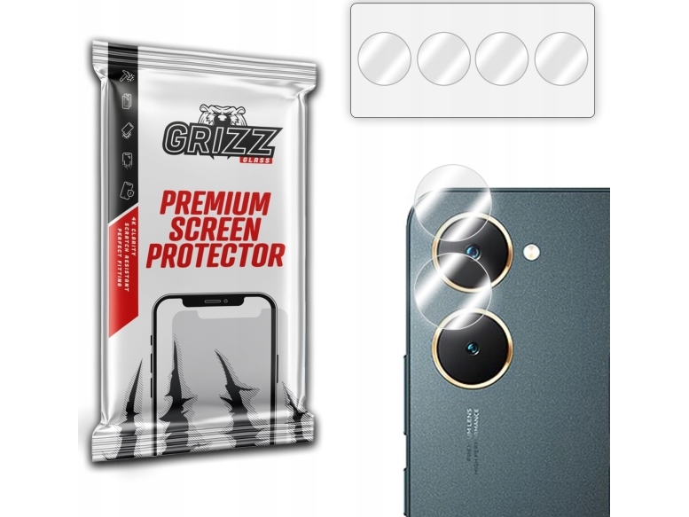 Grizzglass Hybridglass Kameraglas Für Vivo Y03