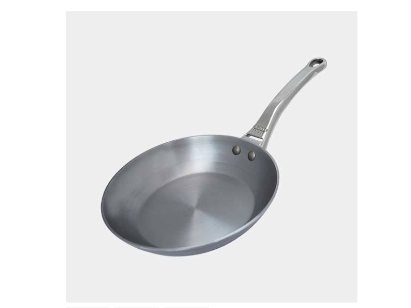 de Buyer STEEL FRY, Rund, Allmän matlagning, Rostfritt stål, Rostfritt stål, 28 cm, 2,17 kg | Köksutrustning - Grytor & pannor - Pannor | GameStuff