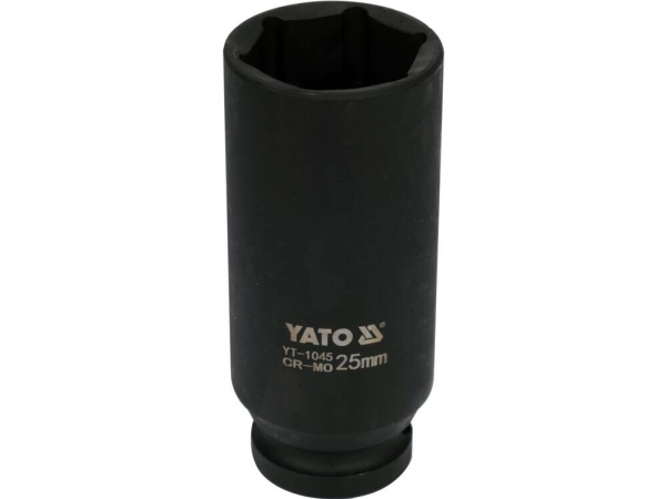 Yato 1/2" Long Sechskant-Einsatz, 25 Mm