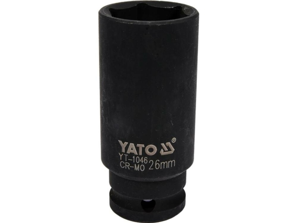 Yato 1/2" Long Sixth Angle Socket 26Mm