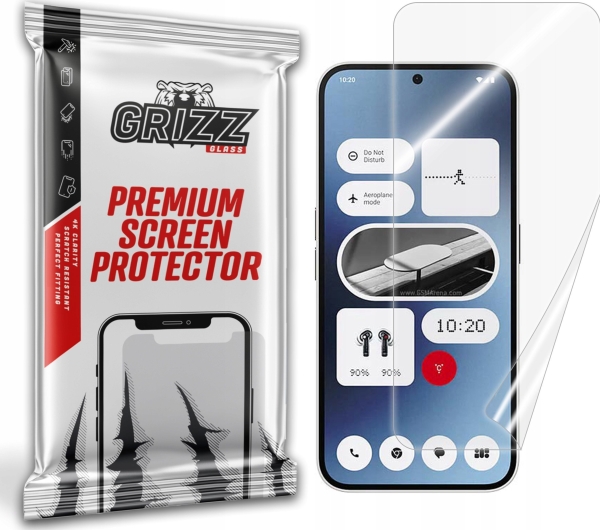 Grizzglass Keramisk Foliebeskytter Ceramicfilm Til Nothing Phone 2A
