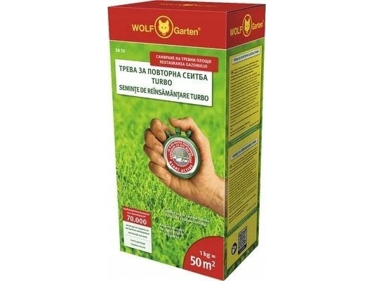 Grandininis Pjklas Wolf Garten Trawa Uzupeniajca Turbo Regeneracja 50 M2 Sr 50 Ozn. Partii De073 343159m