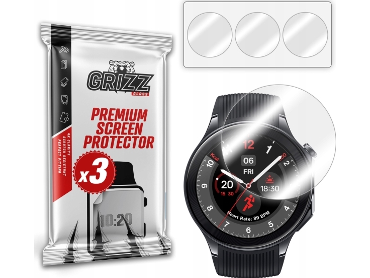 Grizzglass Hydrogel-Folie Für Oneplus Watch 2