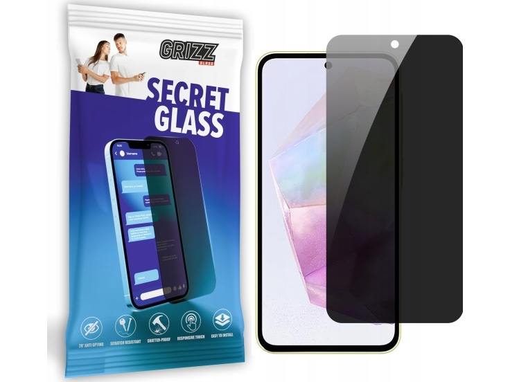 Grizzglass Secretglass Privatlivsglas Til Samsung Galaxy A35