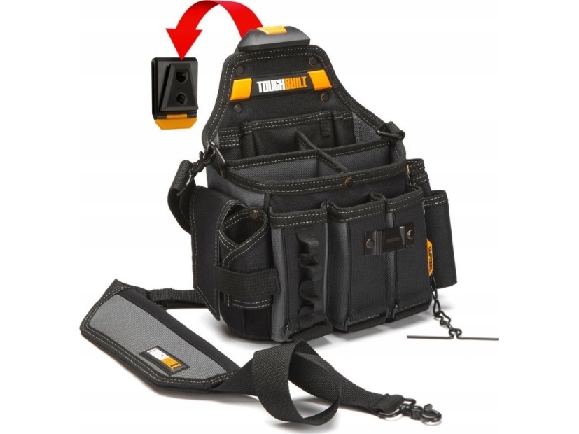 Toughbuilt Electrician's Bag With Shoulder Strap Toughbuilt , Large