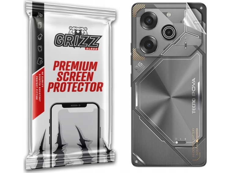 Grizzglass Folia På Tył Grizzglass Ultraskin Fra Tecno Pova 6 Pro