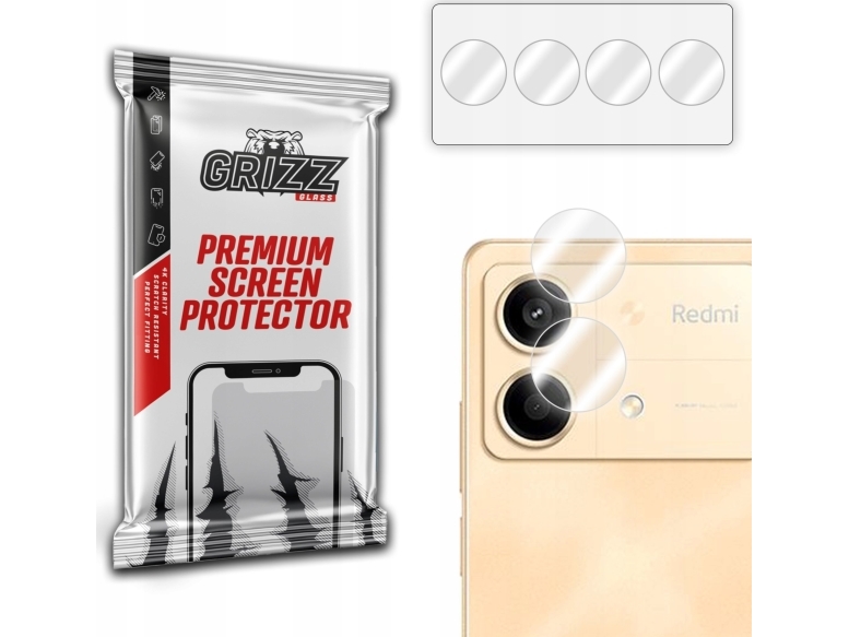 Grizzglass Hybridglass Kameraglas Til Xiaomi Poco X6 Neo
